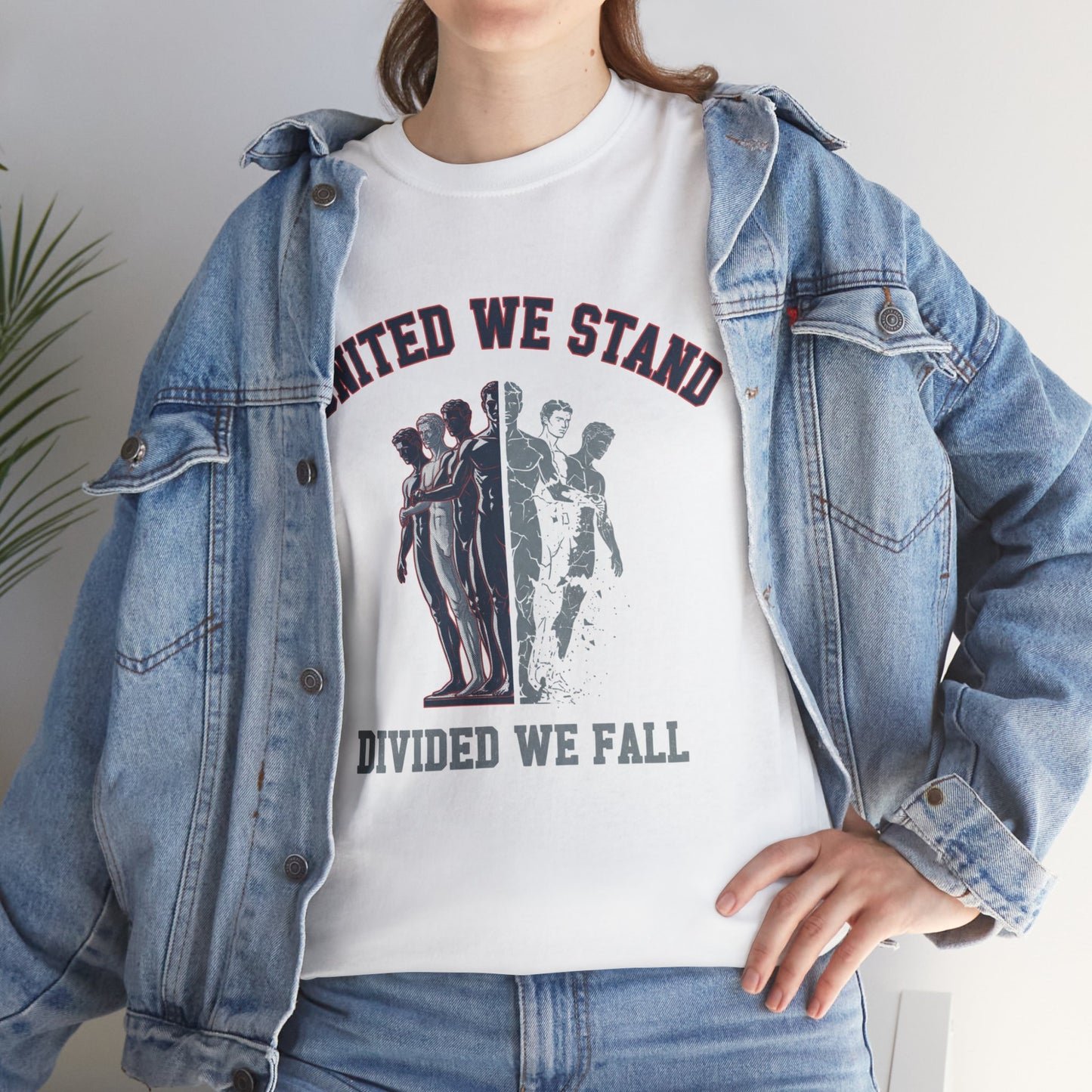 "United We Stand, Divided We Fall" Graphic Tee