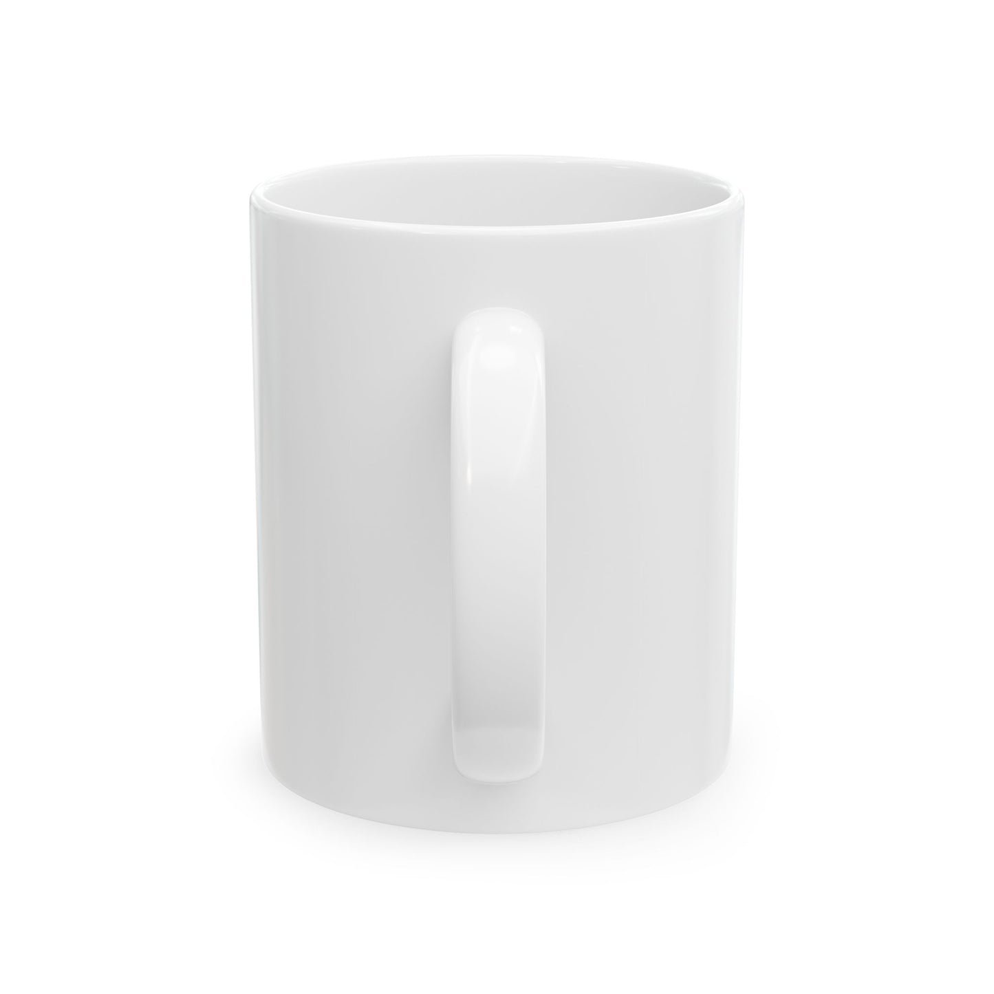 Ceramic Mug — 'Dog King' Illustration Coffee Mug (11oz & 15oz)